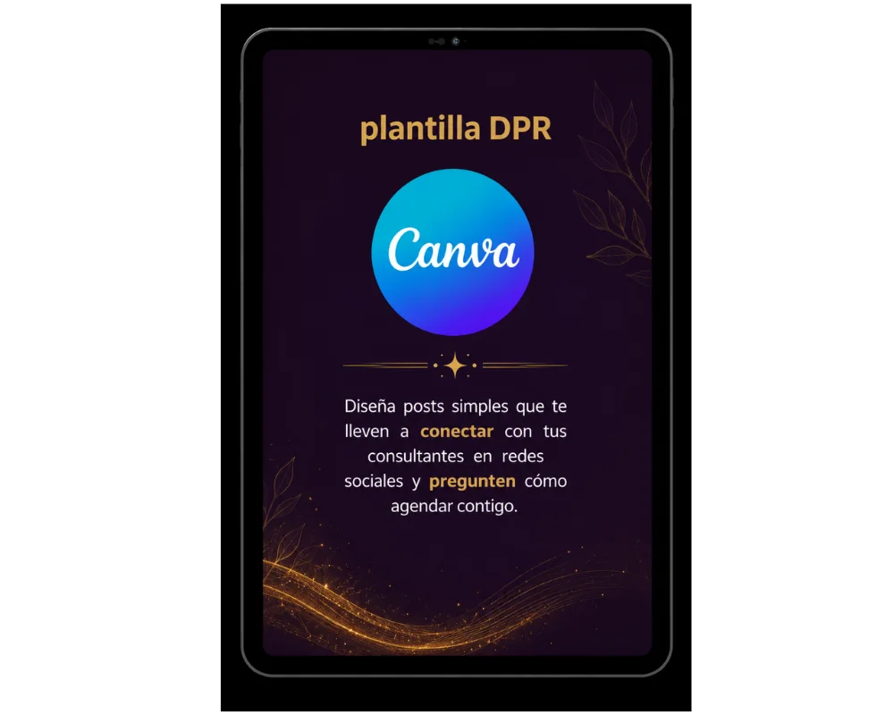 Bono 2 - Plantilla Canva DPR