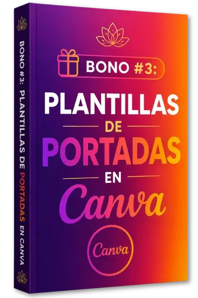 Bono 3 — Plantillas de Portadas en Canva