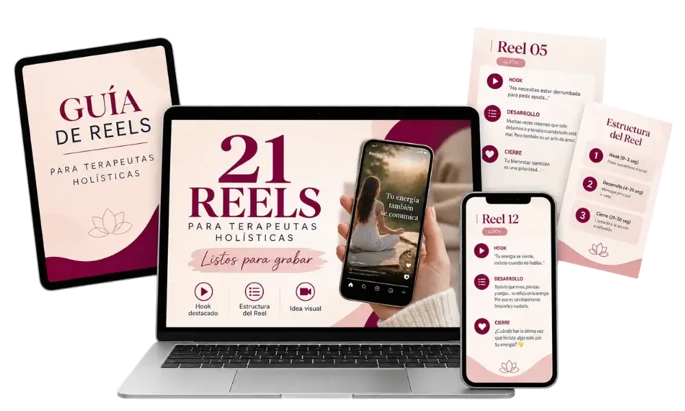 Guía de Reels para Terapeutas Holísticas