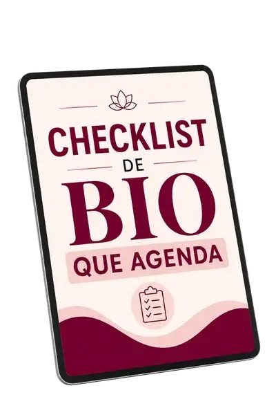 Checklist de Bio que Agenda