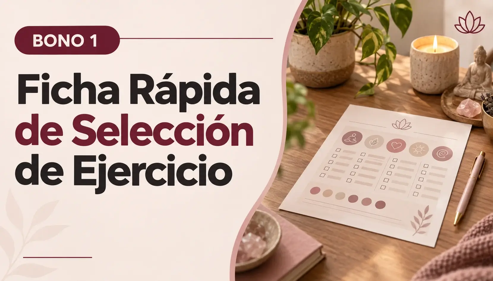Ficha Rápida de Selección de Ejercicio